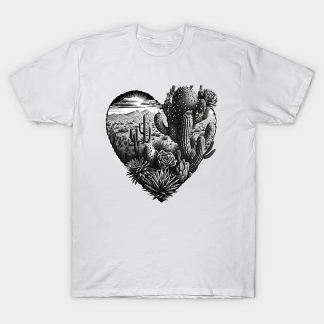 Savannah Heart T-Shirt by noirshop